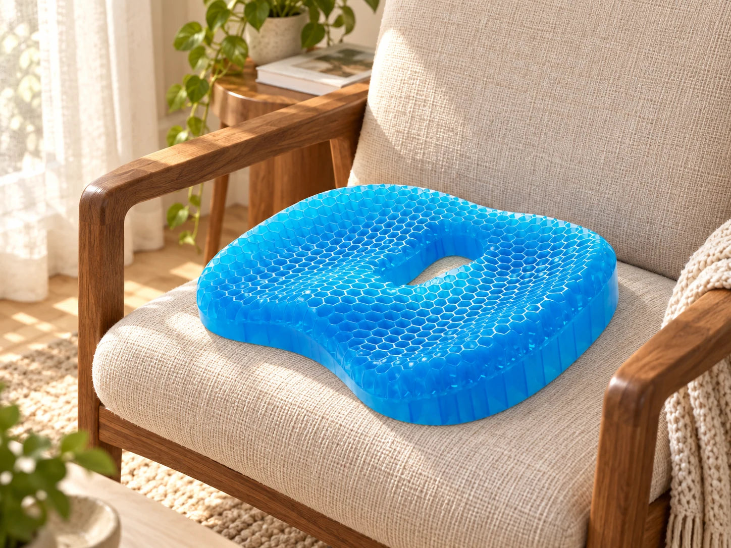 Imagen conceptual original de AliroCushion en una silla de hogar
